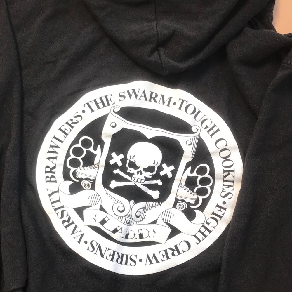 Los Angeles Roller Derby Derby dolls league hoodie